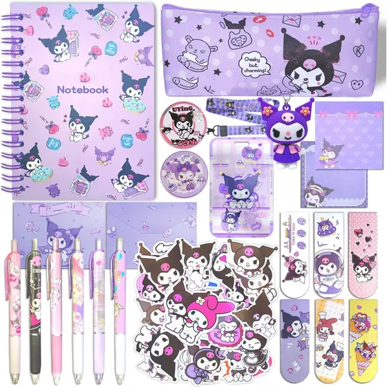 Set Estuche Para Lapices De Kawaii,estuches Escolares