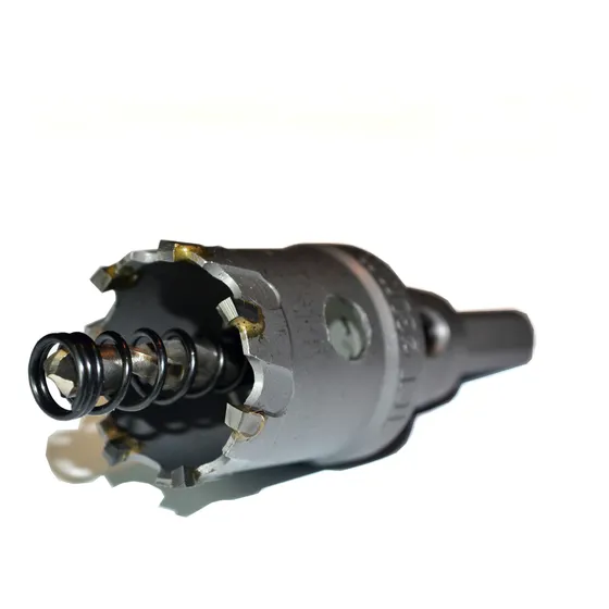 Mecha Copa 26mm Con Placas De Tugnsteno Para Metales Danfec