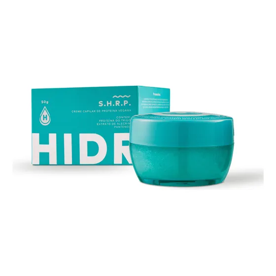 Shrp - Creme De Proteína Vegana 50g - Recupere Os Fios Pós Q