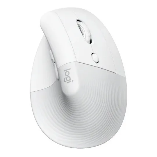Fpc Mouse Logitech Lift Vertical Ergonómico Bluetooth Bolt Color Blanco
