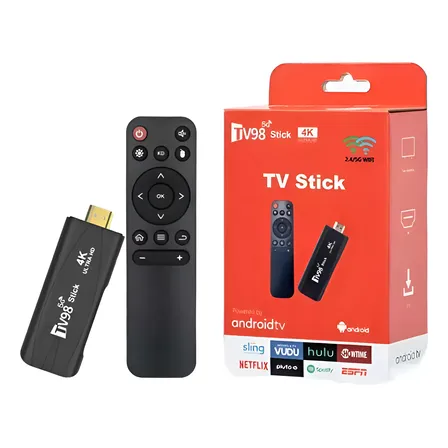 Tv Stick Android 4k Tv98 2gb + 16gb Smart Tv Box Wifi 5g
