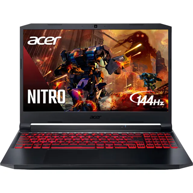 Notebook Gamer Acer Nitro 5 I5-11400h 256 Gb 8gb Ram Gtx 1650 Color Black