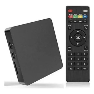 Tv Box Android 4k Mqx Pro Negro 128gb 8gb Ram Negro Estándar Tv Box Android 4k Mqx Pro Negro 128gb 8gb Ram Negro Estándar