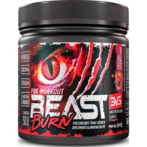 Pre Workout Terror Labz Joker Extreme 300 grs 30 Srv Bloody Orange