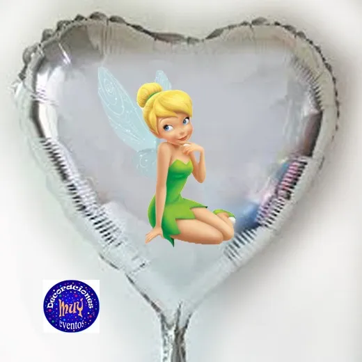 Combo De 10 Globos Tinkerbell