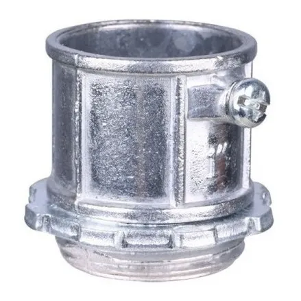 Conector Emt De Aluminio Reforzado Fermetal 1 Pulgada Pack 5