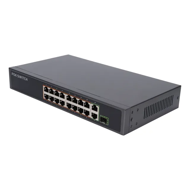 Detección Automática De Tecnología Sfp Poe Power Green De 1 