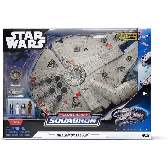 Star Wars Micro Galaxy Squadron Millennium Falcon Jazwares