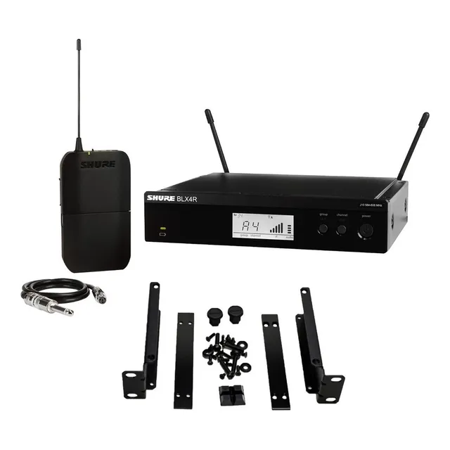 Micrófono Shure BLX14R Dinámico Cardioide color negro