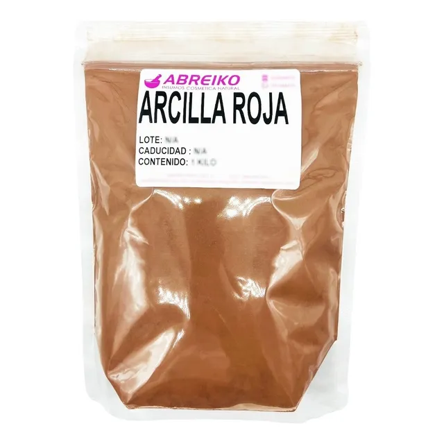 Arcilla Roja 1 Kilo Tipo de piel UNIVERSAL