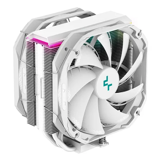 Cooler Deepcool As500 Plus Dual Branco Rgb R-as500-bknlmp-g