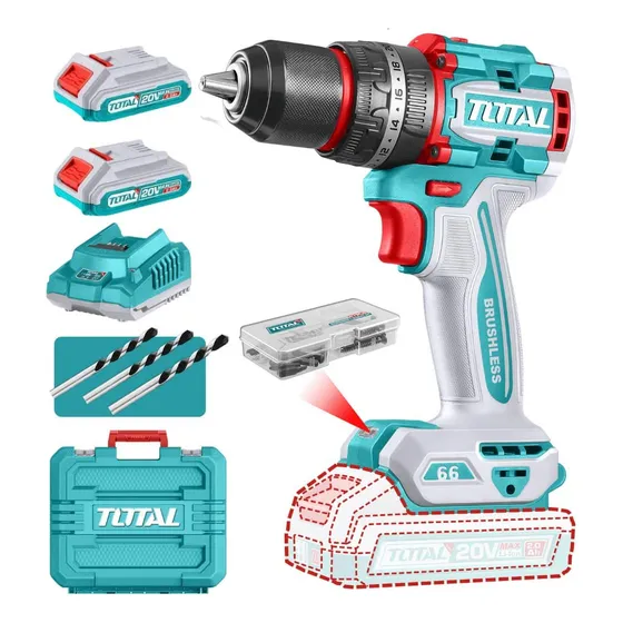 Taladro Percutor Compacto Li-ion 20v 66nm 13mm Brushless Ind