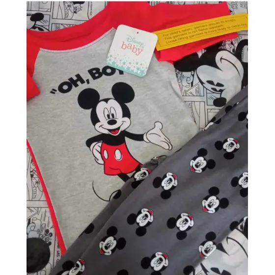 Pijama Para Niños De Mickey Mouse. Marca Disney