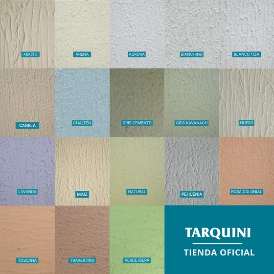 Revestimiento Tarquini Raya 2 Fino 25kg Colores Claros