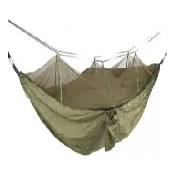 Hamaca Doble Para Dormir Con Mosquitera Y Soporte De Nailon