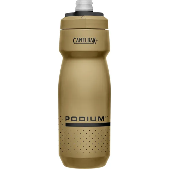 Camelbak Botella De Agua Podium Bike De 24 Onzas, Color Dora
