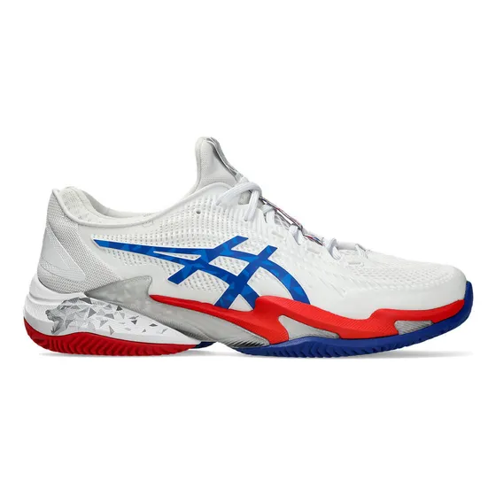Zapatillas Asics Court Ff 3 Novak Clay White/asics Blue Homb