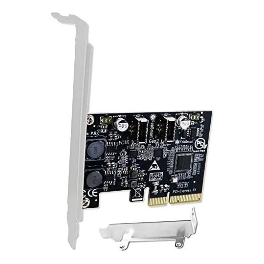 Febsmart Pcie X4 A 2 Puertos Usb 3.1 Gen2 Tipo E De Velocida