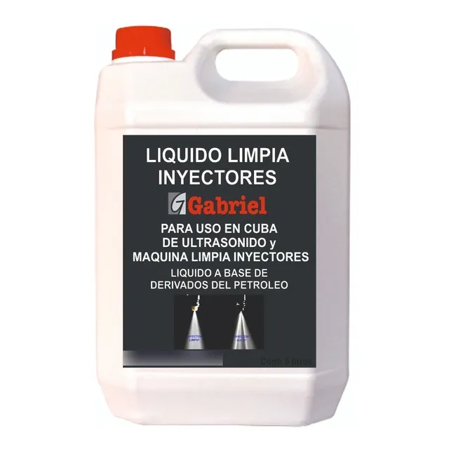Liquido Limpia Inyectores 5 Lts Para Maquina De Limpieza