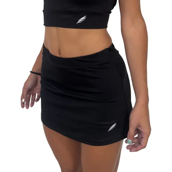 Calza Short Pollera Lycra Entrenamiento