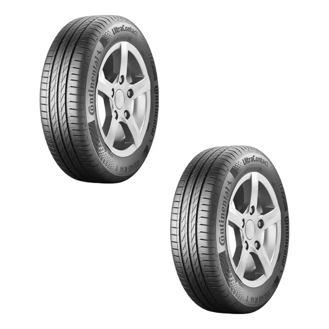 Kit De 2 Llantas 205/50r17 89v Fr Modelo Ultra Contact