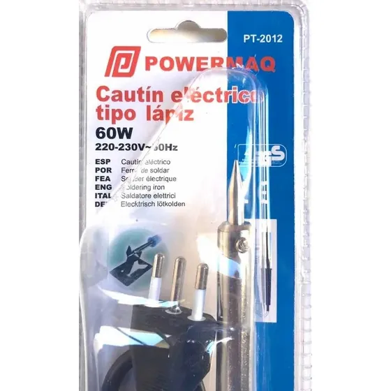 Cautín Eléctrico Tipo Lapiz 60w Certificado Sec