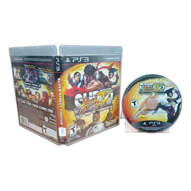 Juego Super Street Fighters Iv Para Playstation 3