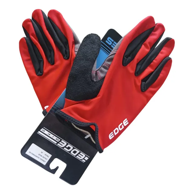Guantes Para Bicicleta Edge Rojo Disponible