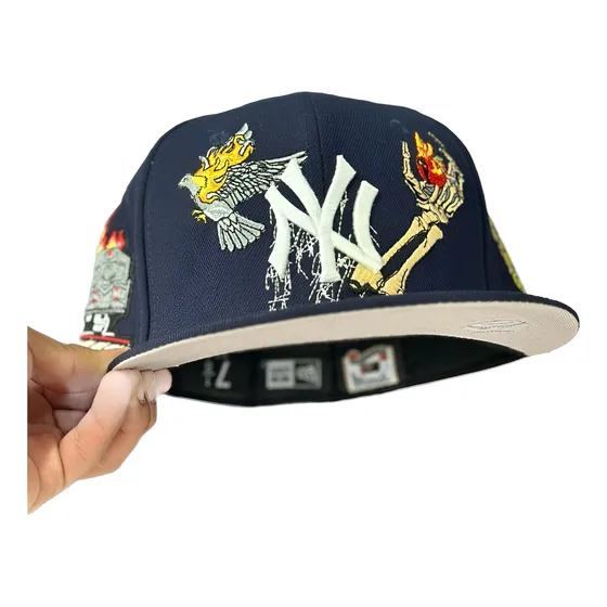 Gorra Ny - Azul Marino - Cerrada