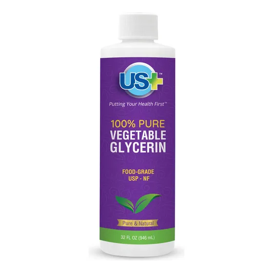 Glicerina Vegetal Us+ 946ml 100% Pura Para Productos Farmacé