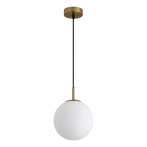 Lámpara De Techo Colgante Moderna Nórdica Modelo Moon Estructura Dorado