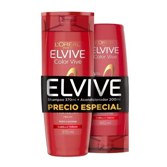 Pack Elvive® Color Vive Shampoo 370ml + Acondicionador 200ml