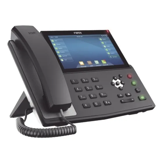 Telefono Ip Poe 20 Lineas Sip 127 Botones Dss Fanvil X7f