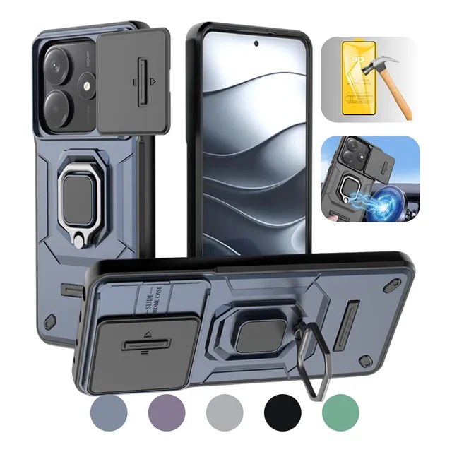 Funda Para Xiaomi, Redmi, Poco Battle Case Con Cristal 9d