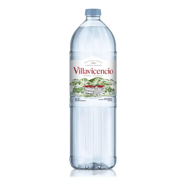 Agua Villavicencio Sin Gas 2 Litros X 10 Unidades