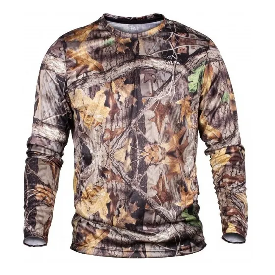 Remera Pesca Camuflada Deportiva Secado Rapido Proteccion Uv