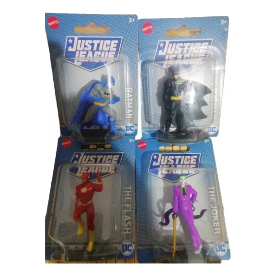 Figuras De Acción Liga De La Justicia Lote De 4