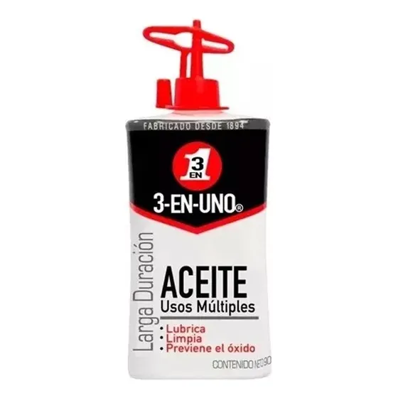 Aceite Multiuso 3 En 1 Uno 90ml Larga Duracion Ed