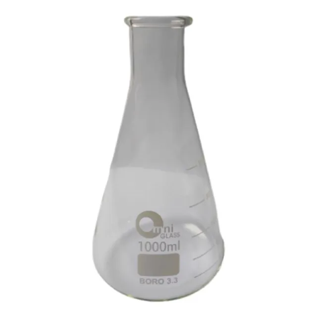 Erlenmeyer De Vidrio De 1000 Ml, Omnilab