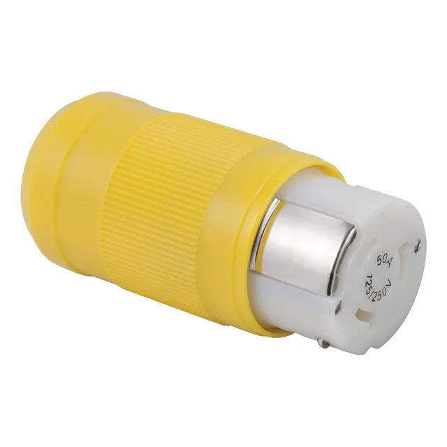 Conector Hembra Bloqueo 50 Amp 125/250v 3 Polos 4 Unidades