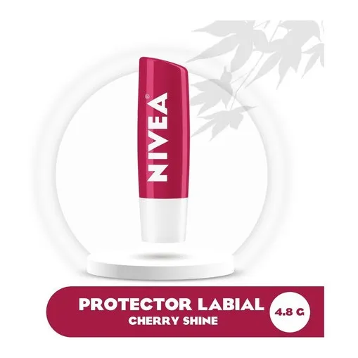 Protector Labial Nivea Cherry Shine 4.8 G