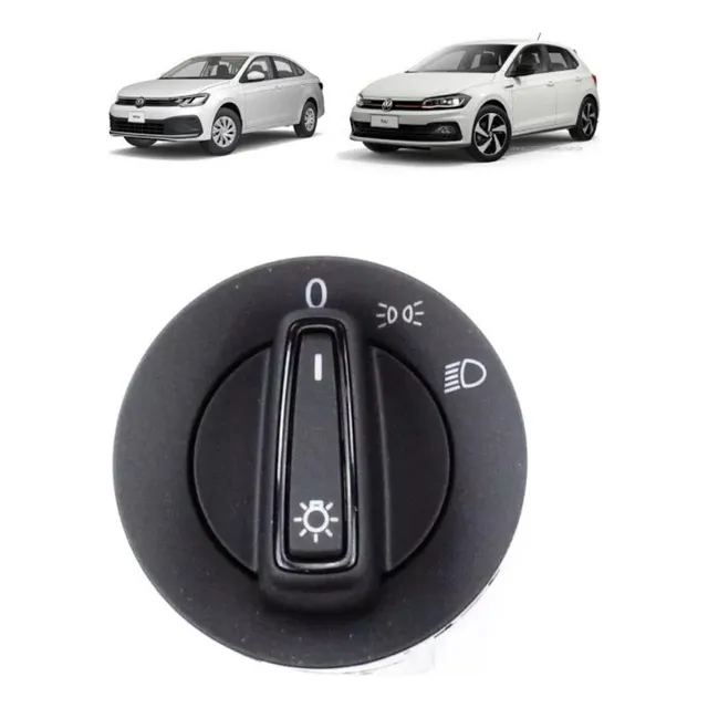 Botão Interruptor Farol Polo E Virtus S/ Milha 6ea941531btkk