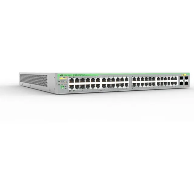 Switch Allied Telesis Gs950m 48x Gigabit 24x Poe 4x Sfp