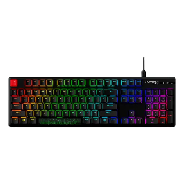 Teclado Hyperx Alloy Origins Rgb Qwerty Blue Switch Español