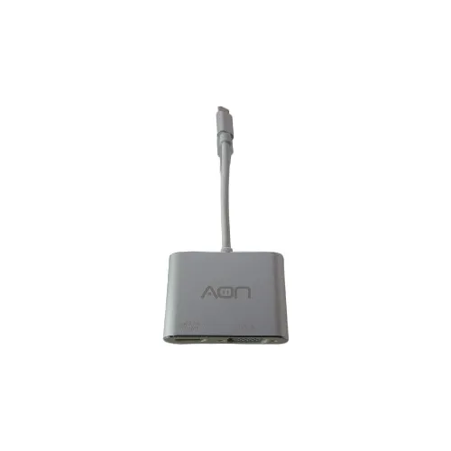 Adaptador Aon Usb Type C A Hdmi Y Vga