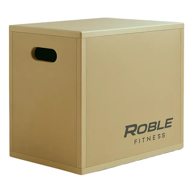 Cajon De Salto Reforzado Fitness 3 Alturas 30x40x50