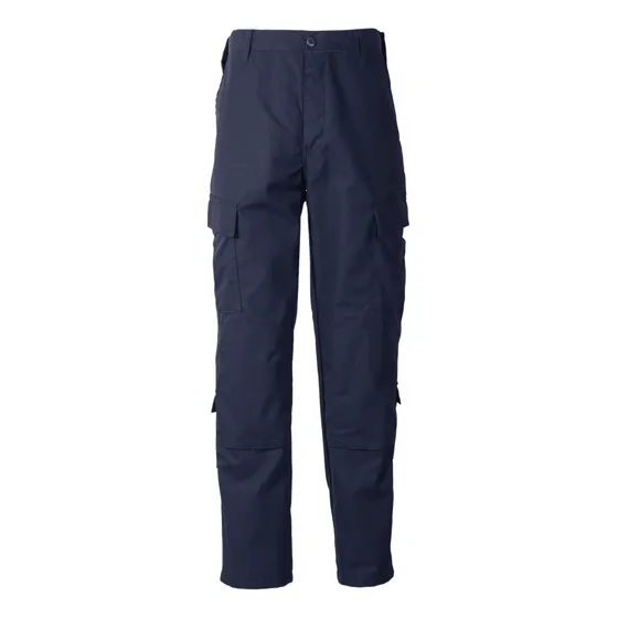 Pantalon Tactico Pantalones Tela Anti Desgarro Uniforme Azul