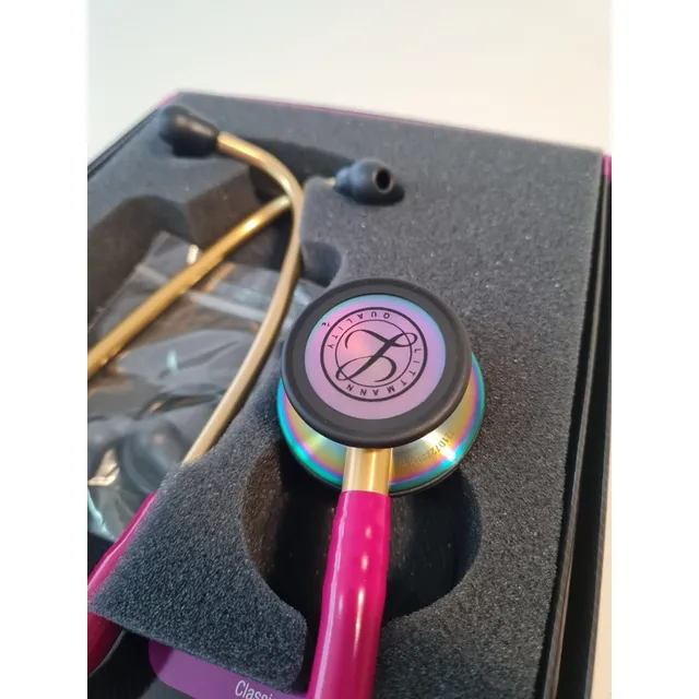 Estetoscopio Littmann Classic Iii Rainbow 5806, color frambuesa, 3 m