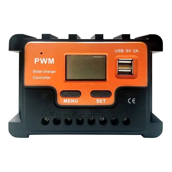 Regulador De Carga Paneles Solares 10a Pwm Display 12v 24v