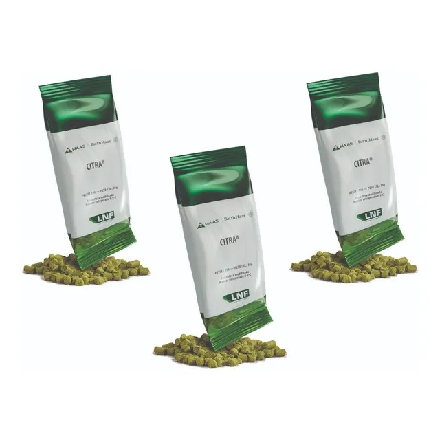 3  Pacotes Lupulo Citra 50grs Lnf